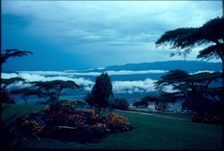 View from Eggardon Hill, Vumba, Rhodesia