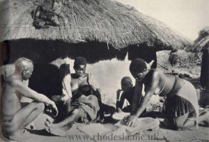 Matabele family at home