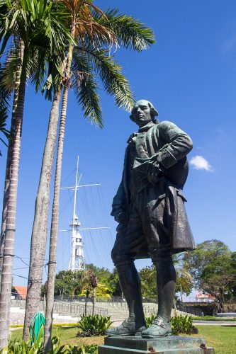 Captain Francis Light, R.N., at Fort Cornwallis in George Town on Penang Island, Malaysia by Alexey Komarov (Wiki)