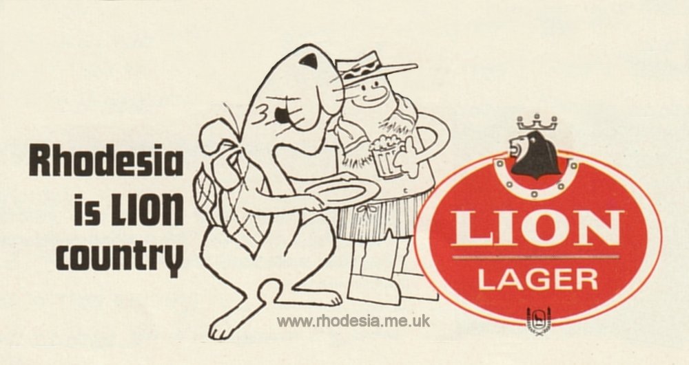 Rhodesia is Lion Country - advert 1