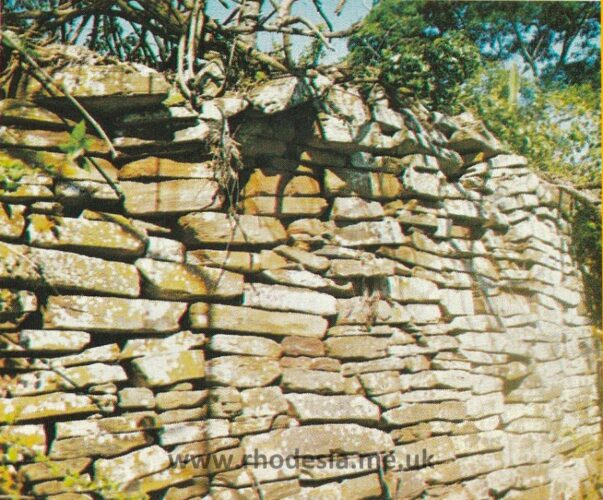 Ancient wall near Chipinga