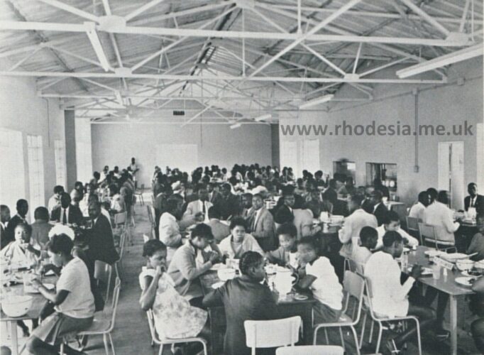 Main dining hall at Domboshawa Training Centre