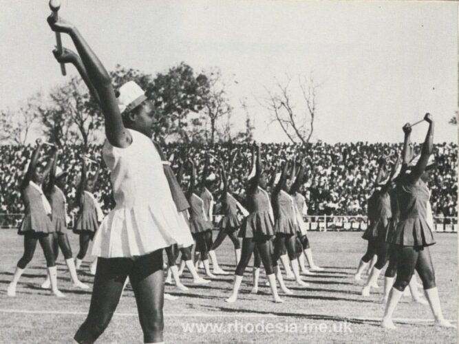 Before major matches entertainment for spectators is often provided by military bands, drum majorettes and even, on occasions, tribal dancers.
