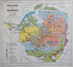 Soils Map of Rhodesia