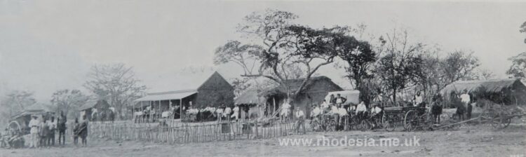 Wayside store near Gwelo c 1898